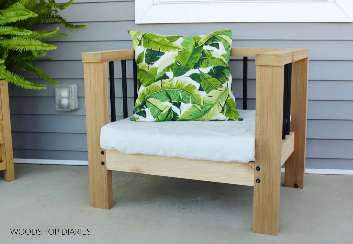 2x4 outdoor project idea modern outdoor chair