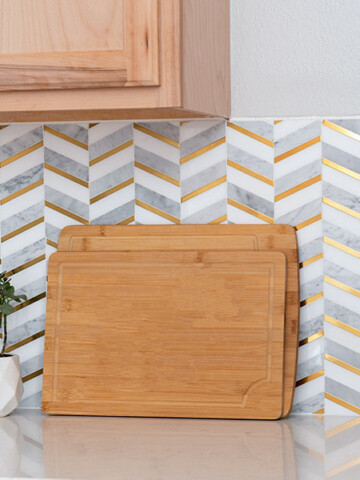 Learn how to install a mosaic kitchen backsplash using the MusselBound Adhesive Tile Mat. It is a great way for beginners to get started with tiling!