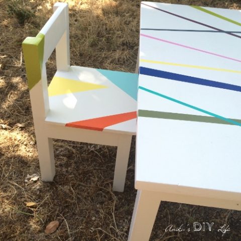 DIY Kids Table and Chair Set