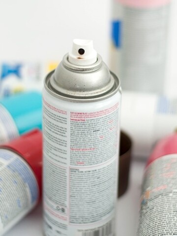 Everything you need to know about how to spray paint. Spray paint is an easy way to transform and spruce up any project. Check out all the tips and tricks you need to know BEFORE spray painting including safety, hacks and clean up.