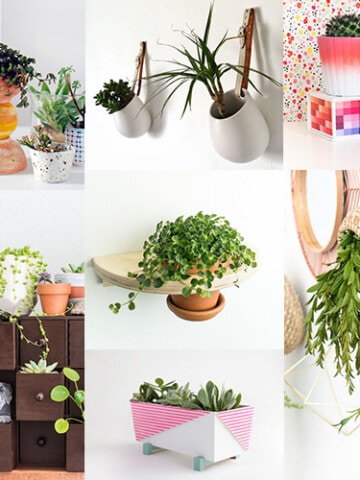 These 20 gorgeous and unique Ikea hacks for plants add chic greenery to any room! Inexpensive Ikea plant stand hacks are easy to recreate and decorate!
