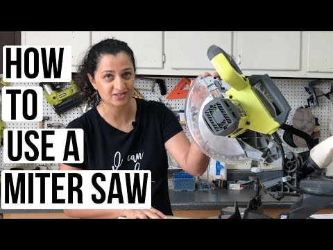 How to use a Miter Saw - A complete beginner&#039;s guide