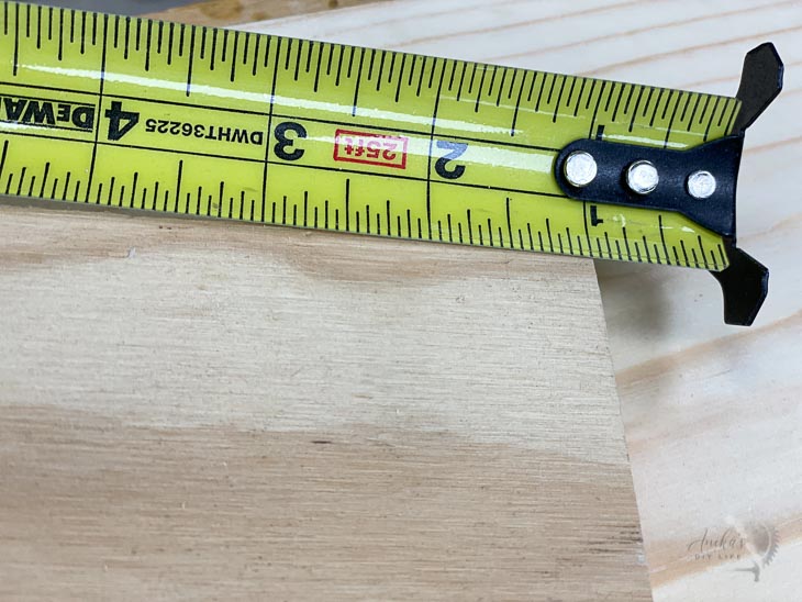 How to burn an inch to accurately measure with a tape measure 