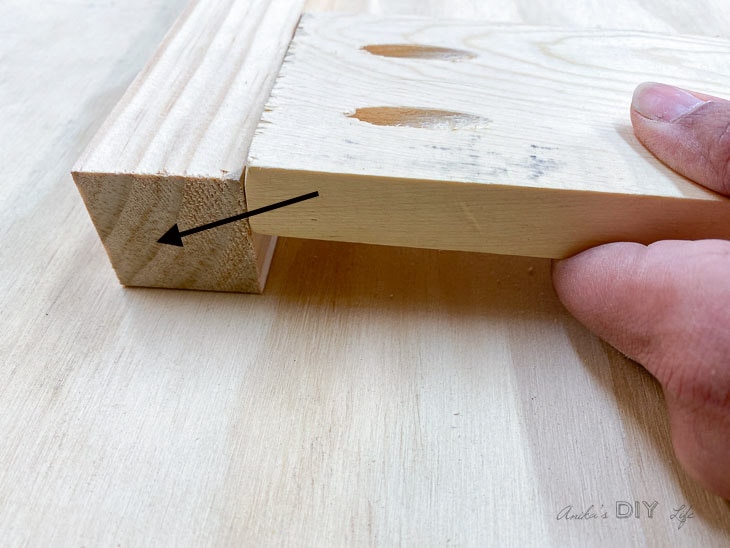 how to prevent splitting of boards when using pocket holes. 